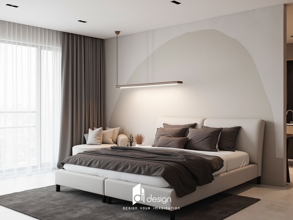 Thiết kế nội thất chung cư 54m2 GreenField phong cách tối giản Thiết kế nội thất chung cư 54m2 GreenField phong cách tối giản