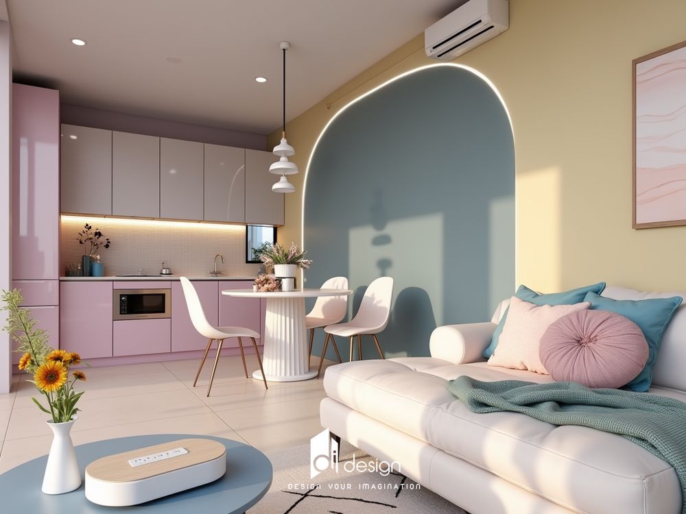 Thiết kế nội thất căn hộ chung cư 59m2 Vinhomes Grand Park Thiết kế nội thất căn hộ chung cư 59m2 Vinhomes Grand Park