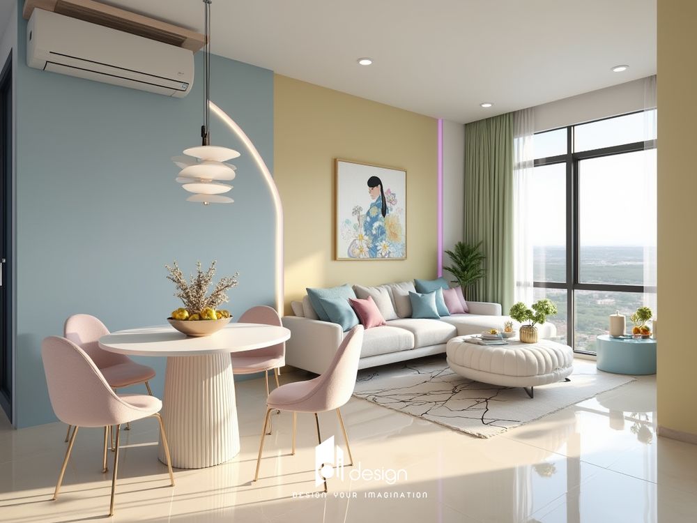 Thiết kế nội thất căn hộ chung cư 59m2 Vinhomes Grand Park Thiết kế nội thất căn hộ chung cư 59m2 Vinhomes Grand Park