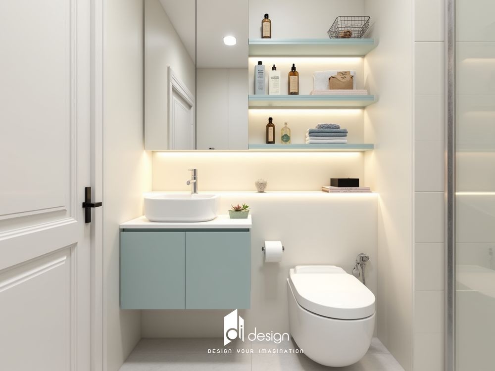 Thiết kế nội thất căn hộ chung cư 60m2 De La Sol tiện nghi Thiết kế nội thất căn hộ chung cư 60m2 De La Sol tiện nghi
