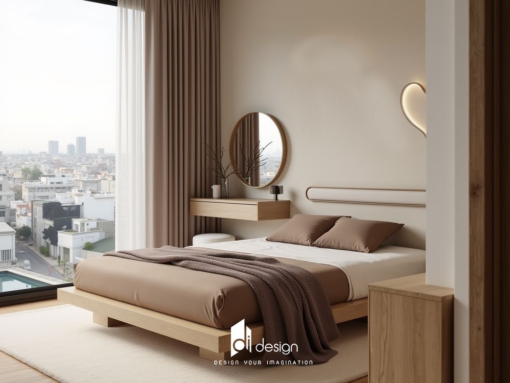 Thiết kế nội thất căn hộ chung cư 61m2 đơn giản và tinh tế Thiết kế nội thất căn hộ chung cư 61m2 đơn giản và tinh tế