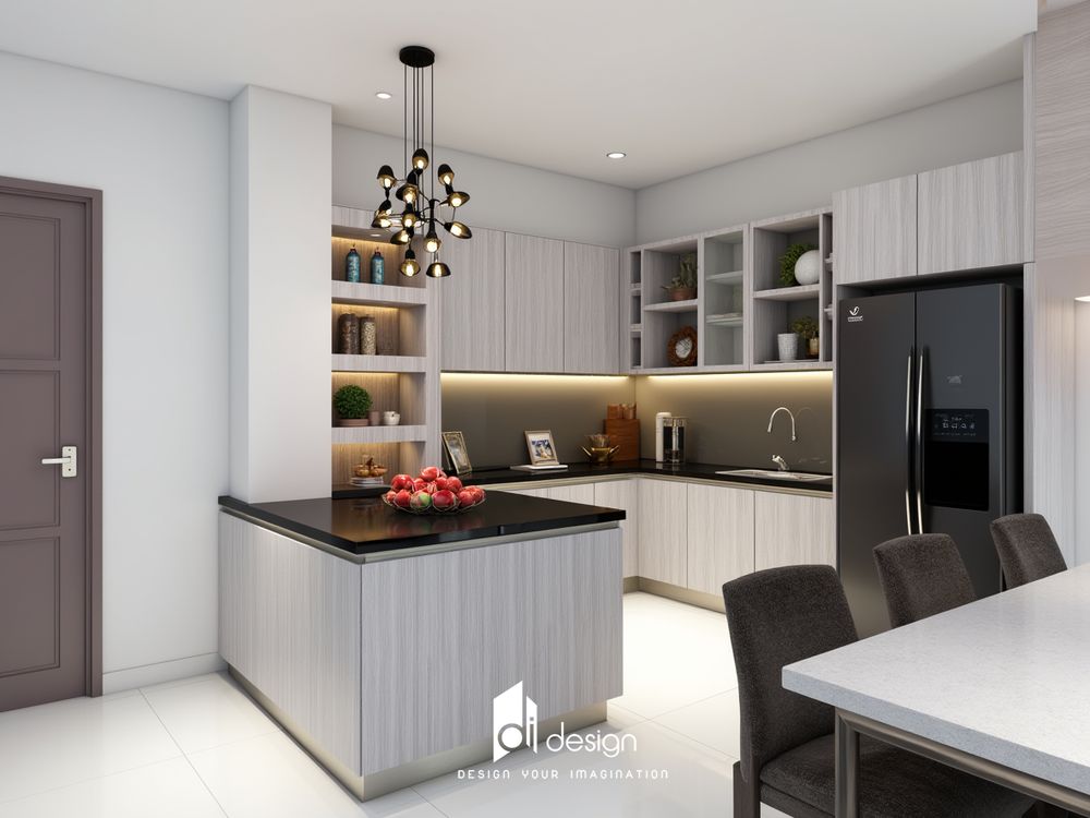 Thiết kế nội thất căn hộ chung cư 64m2 High Intela Thiết kế nội thất căn hộ chung cư 64m2 High Intela