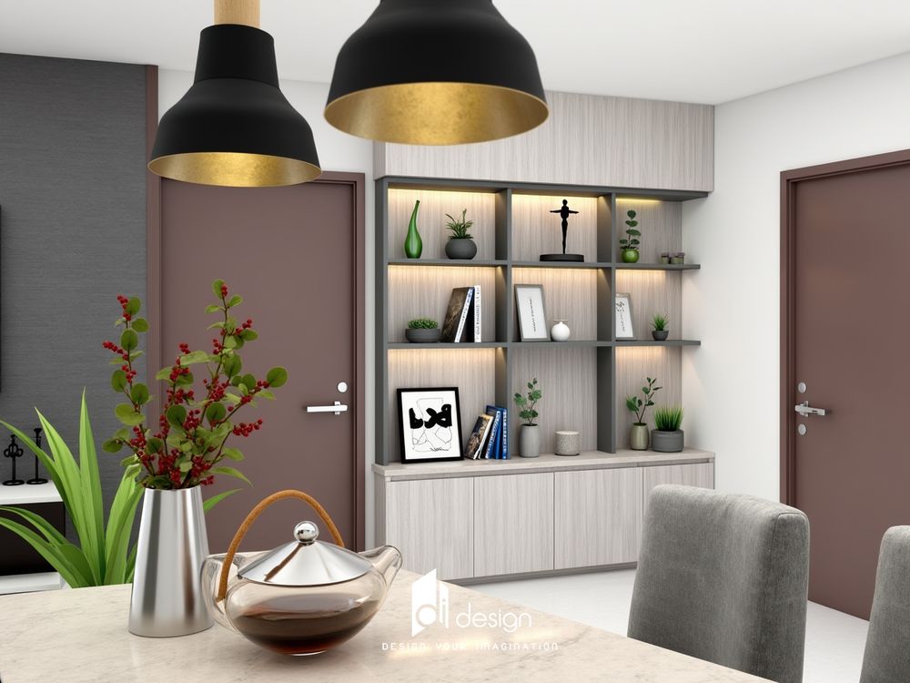 Thiết kế nội thất căn hộ chung cư 64m2 High Intela Thiết kế nội thất căn hộ chung cư 64m2 High Intela