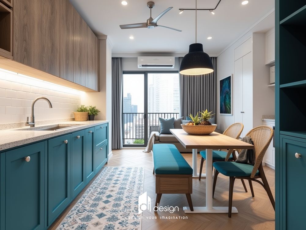 Thiết kế nội thất căn hộ chung cư 66m2 Flora Kikyo Thiết kế nội thất căn hộ chung cư 66m2 Flora Kikyo