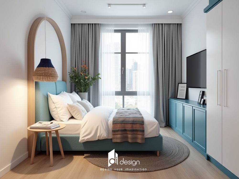 Thiết kế nội thất căn hộ chung cư 66m2 Flora Kikyo Thiết kế nội thất căn hộ chung cư 66m2 Flora Kikyo