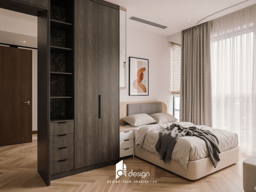 Thiết kế nội thất căn hộ chung cư 68m2 The Art Thiết kế nội thất căn hộ chung cư 68m2 The Art
