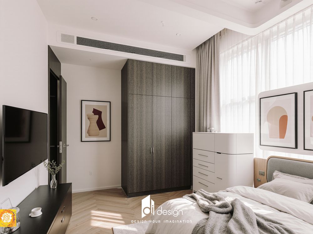 Thiết kế nội thất căn hộ chung cư 68m2 The Art Thiết kế nội thất căn hộ chung cư 68m2 The Art
