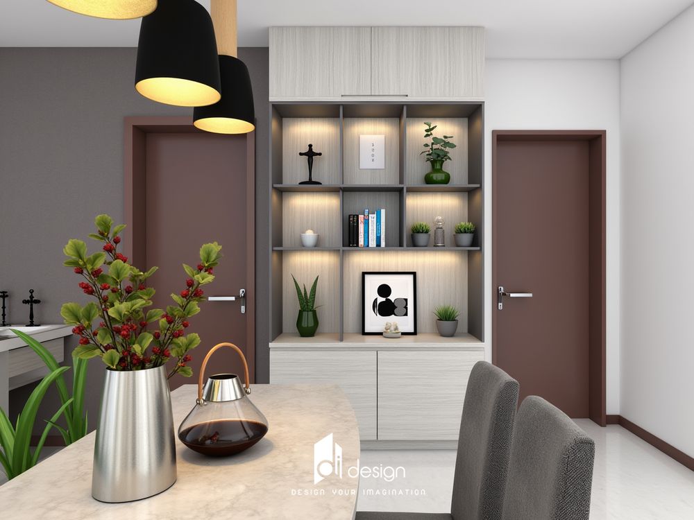Thiết kế nội thất căn hộ chung cư 69m2 Fresca Riverside