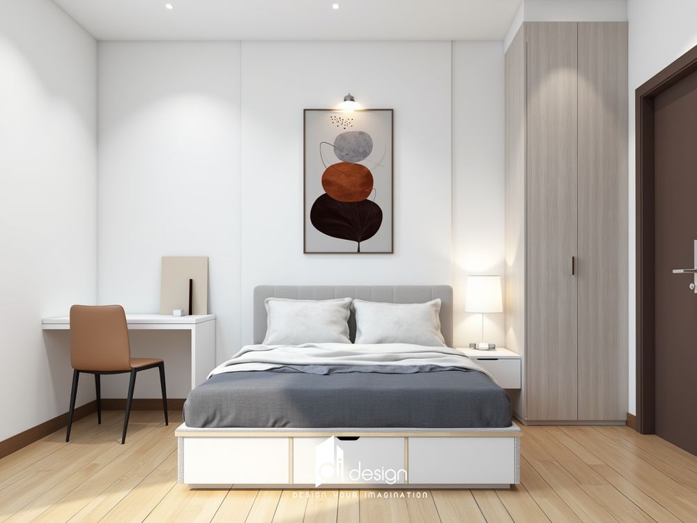 Thiết kế nội thất căn hộ chung cư 69m2 Fresca Riverside
