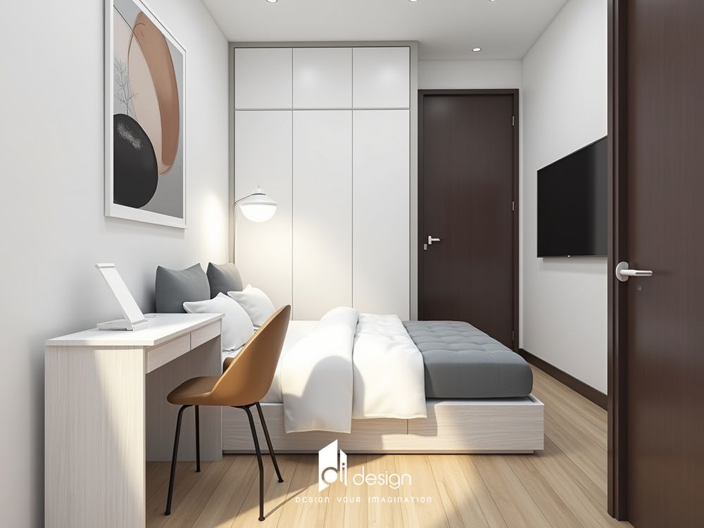 Thiết kế nội thất căn hộ chung cư 69m2 Fresca Riverside
