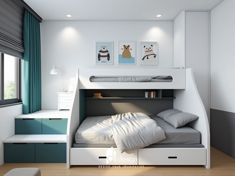 Thiết kế nội thất căn hộ chung cư 69m2 Fresca Riverside