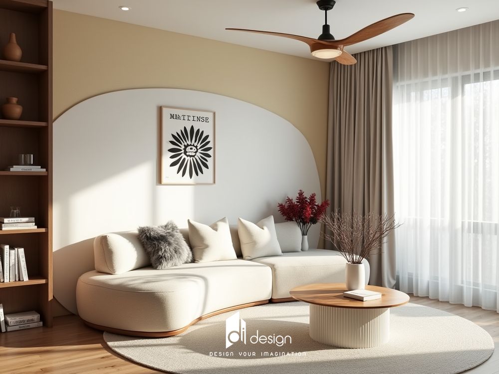 Thiết kế nội thất căn hộ chung cư 74m2 hiện đại và tiện nghi Thiết kế nội thất căn hộ chung cư 74m2 hiện đại và tiện nghi