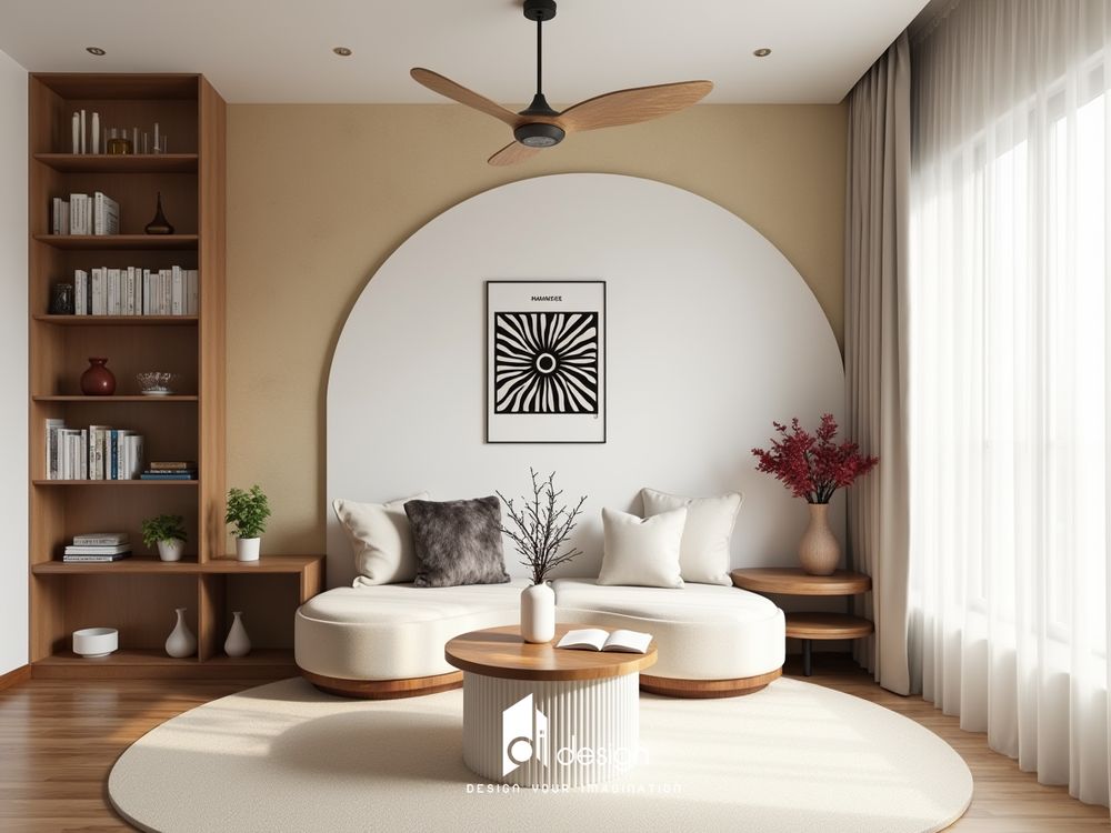 Thiết kế nội thất căn hộ chung cư 74m2 hiện đại và tiện nghi Thiết kế nội thất căn hộ chung cư 74m2 hiện đại và tiện nghi