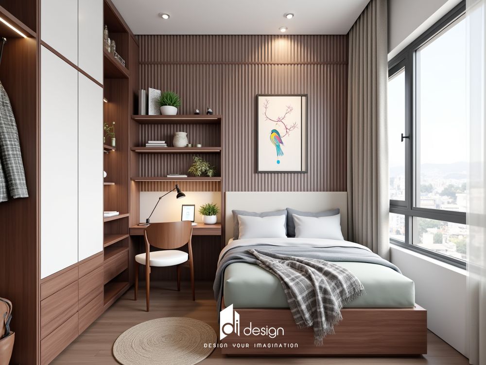 Thiết kế nội thất căn hộ chung cư 77m2 Zen Tower Thiết kế nội thất căn hộ chung cư 77m2 Zen Tower