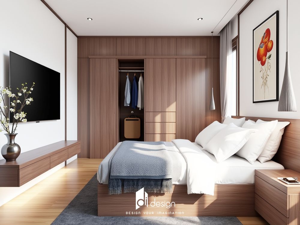 Thiết kế nội thất căn hộ chung cư 77m2 Zen Tower Thiết kế nội thất căn hộ chung cư 77m2 Zen Tower