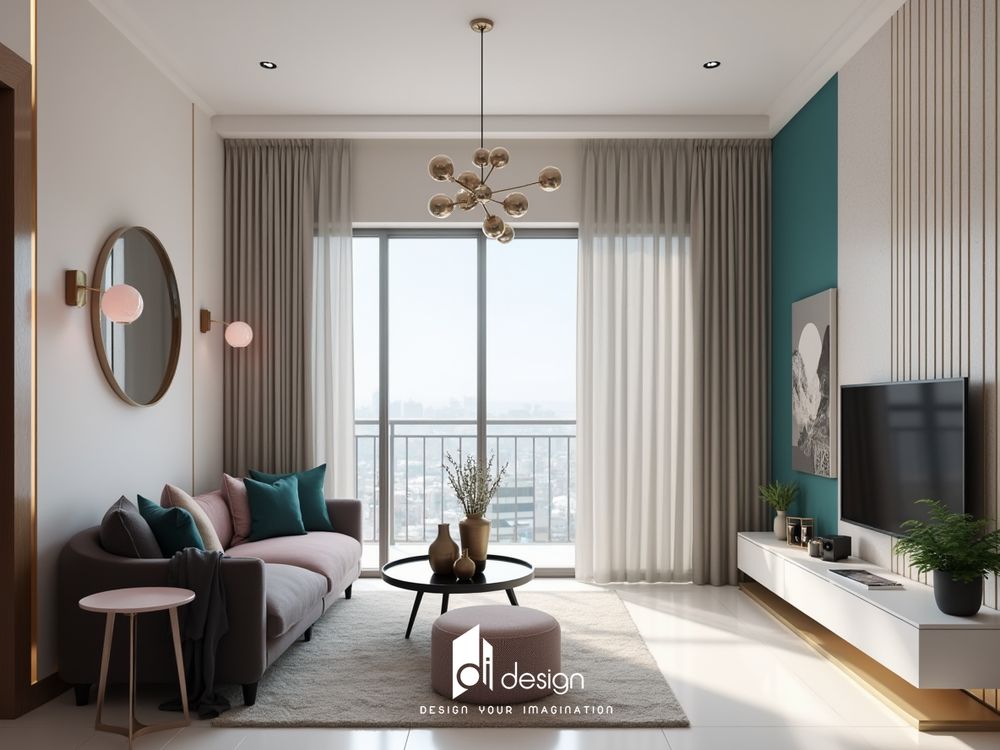 Thiết kế nội thất căn hộ chung cư 78m2 Saigon Intela