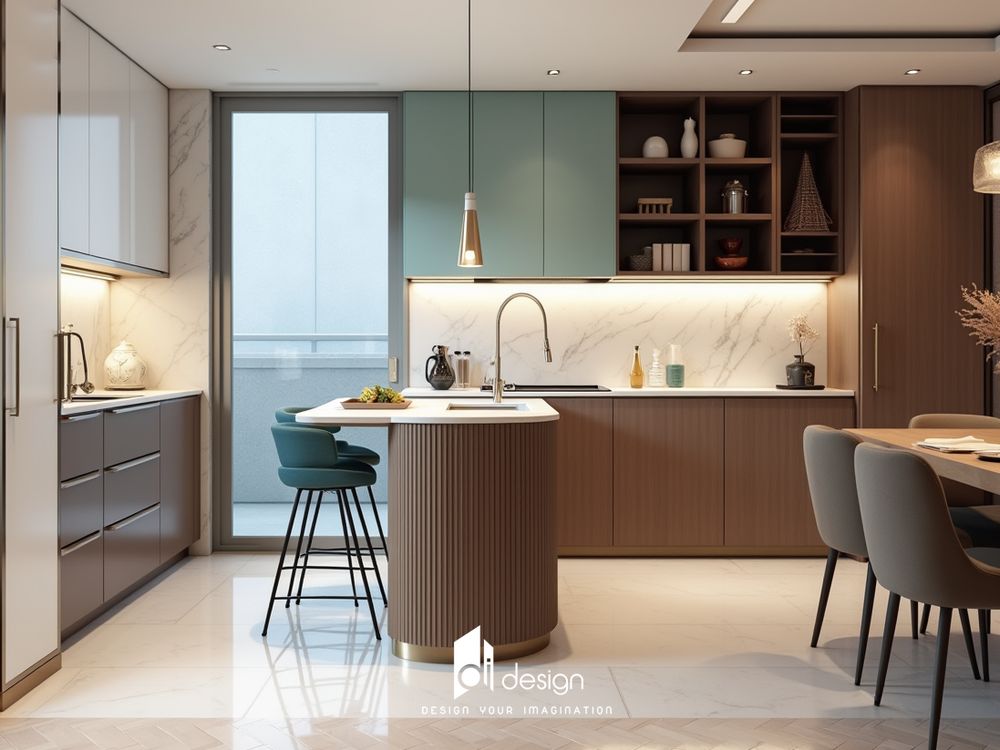 Thiết kế nội thất căn hộ chung cư 78m2 Saigon Intela