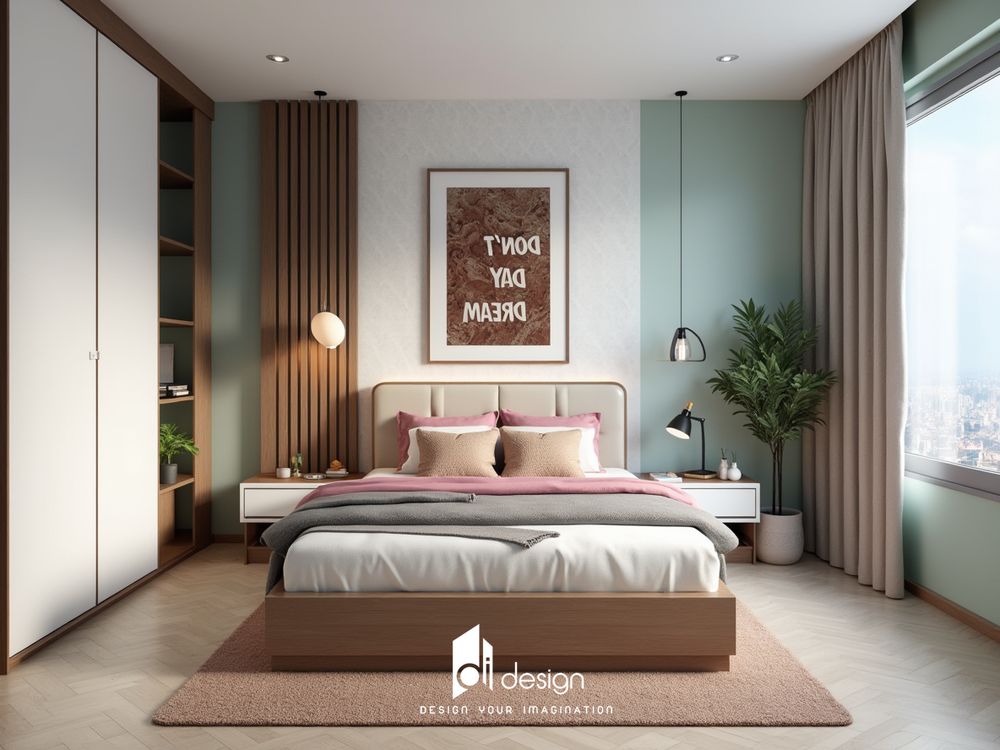 Thiết kế nội thất căn hộ chung cư 78m2 Saigon Intela