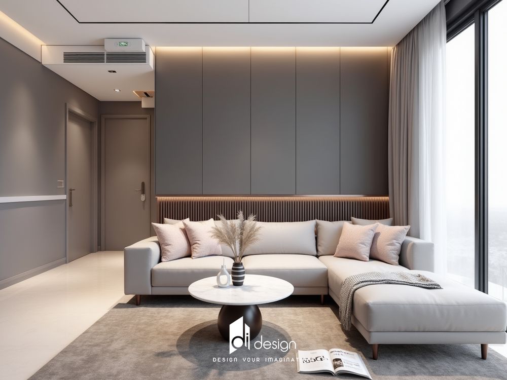 Thiết kế nội thất căn hộ chung cư 79m2 The Sun Avenue Thiết kế nội thất căn hộ chung cư 79m2 The Sun Avenue