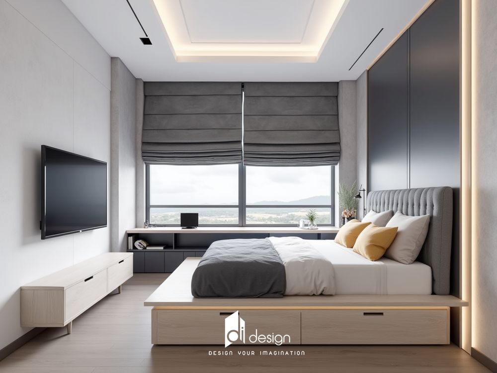 Thiết kế nội thất căn hộ chung cư 79m2 The Sun Avenue Thiết kế nội thất căn hộ chung cư 79m2 The Sun Avenue