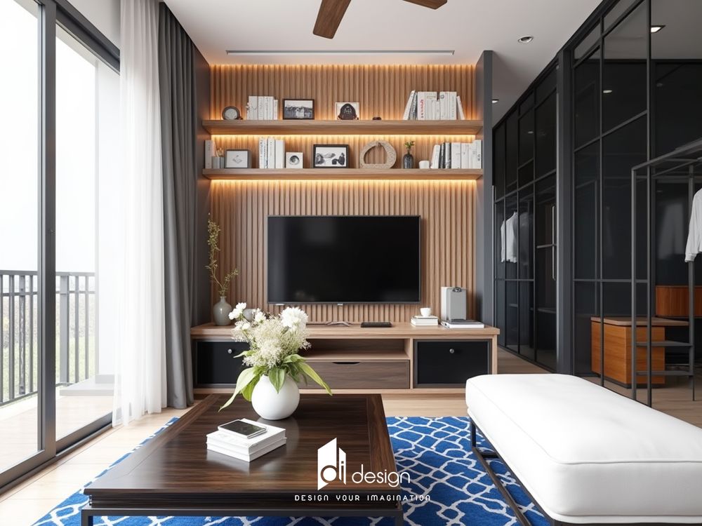 Thiết kế nội thất căn hộ chung cư 80m2 Marina Tower