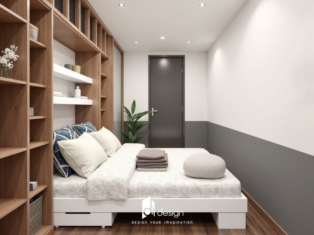 Thiết kế nội thất căn hộ chung cư 80m2 Marina Tower