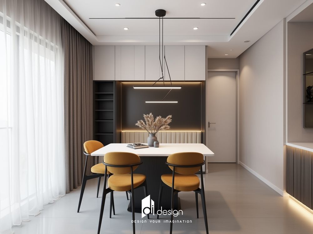 Thiết kế nội thất căn hộ chung cư 86m2 The Nassim Thiết kế nội thất căn hộ chung cư 86m2 The Nassim