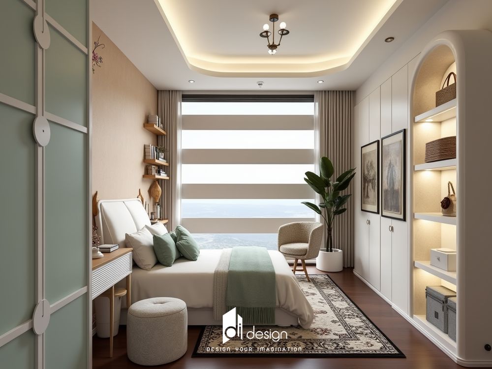 Thiết kế nội thất căn hộ chung cư 96m2 Moonlight Boulevard