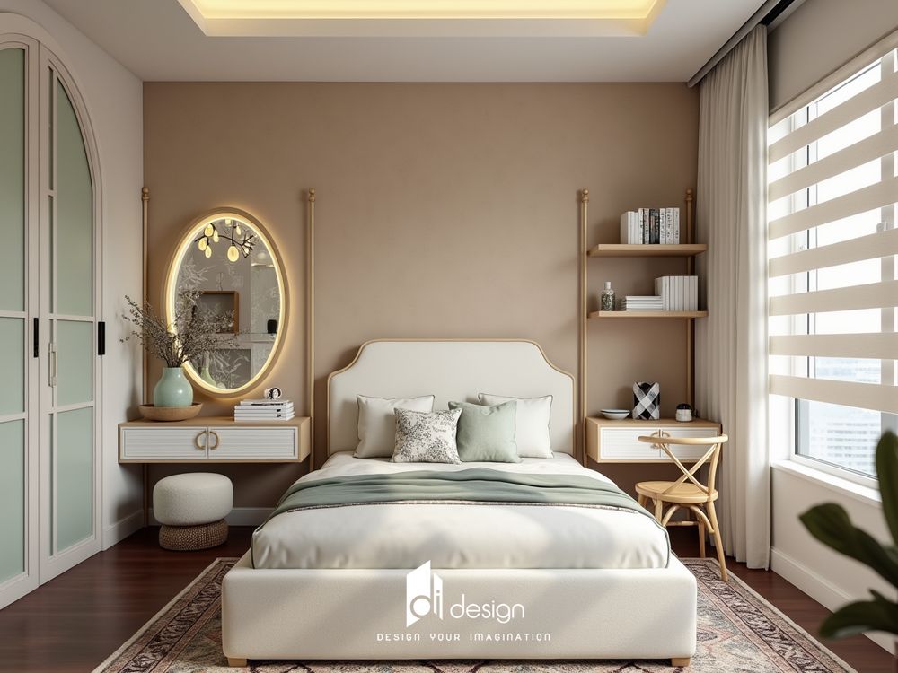 Thiết kế nội thất căn hộ chung cư 96m2 Moonlight Boulevard