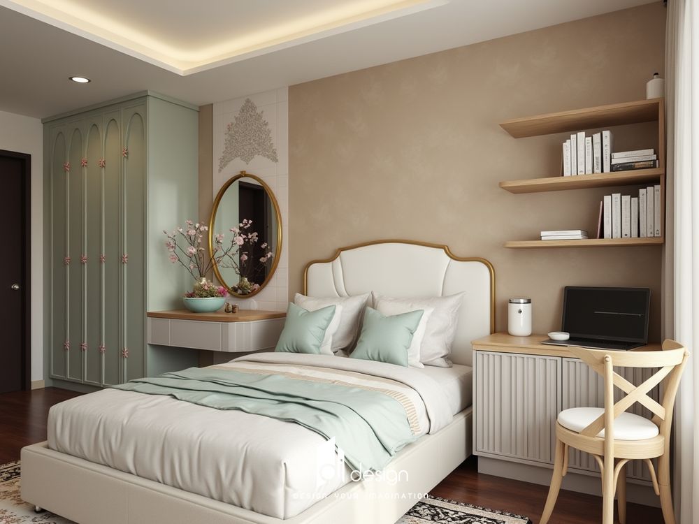 Thiết kế nội thất căn hộ chung cư 96m2 Moonlight Boulevard