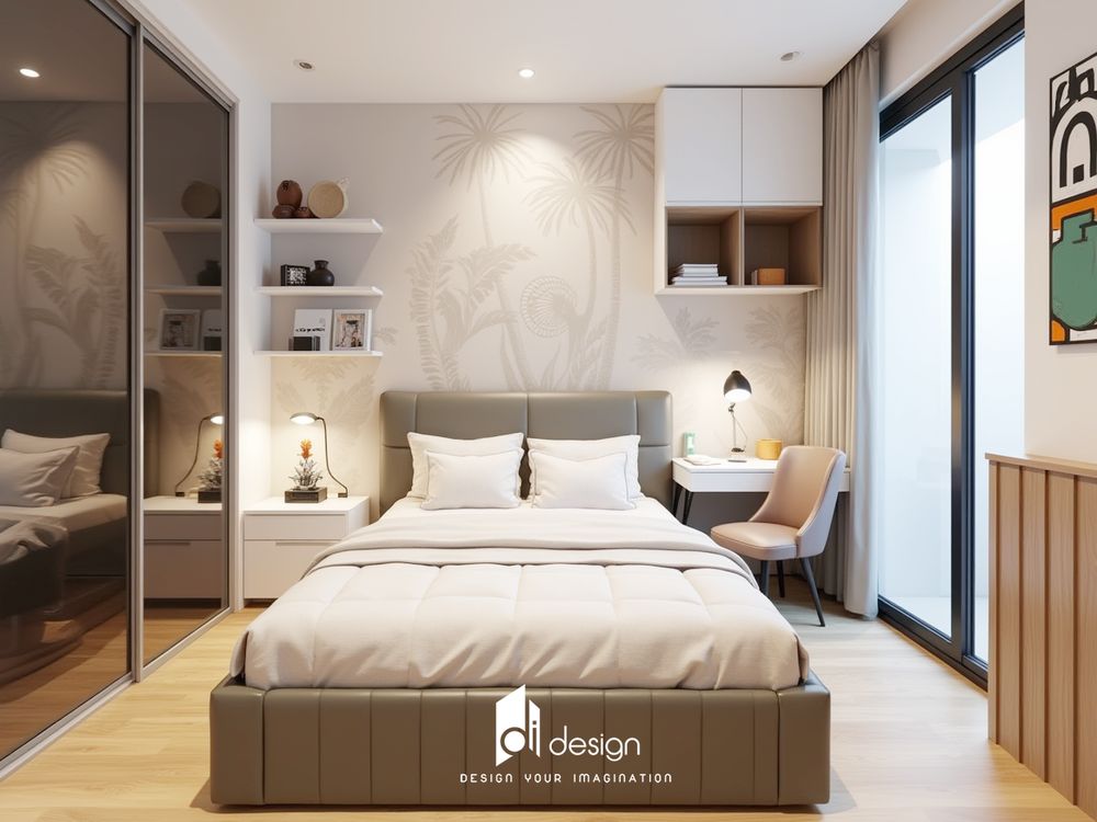 Thiết kế nội thất căn hộ Glory Heights 82m2 đẹp tiện nghi Thiết kế nội thất căn hộ Glory Heights 82m2 đẹp tiện nghi
