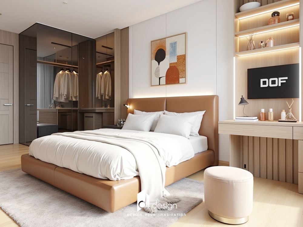 Thiết kế nội thất căn hộ Glory Heights 82m2 đẹp tiện nghi Thiết kế nội thất căn hộ Glory Heights 82m2 đẹp tiện nghi