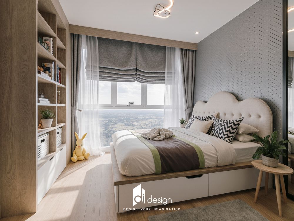 Thiết kế nội thất căn hộ The Sun Avenue 100m2 tiện nghi Thiết kế nội thất căn hộ The Sun Avenue 100m2 tiện nghi