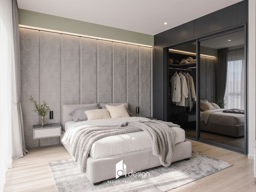 Thiết kế nội thất căn hộ The Sun Avenue 100m2 tiện nghi Thiết kế nội thất căn hộ The Sun Avenue 100m2 tiện nghi