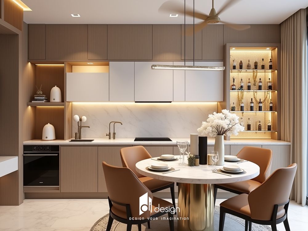 Thiết kế nội thất chung cư 45m2 ấm cúng với tinh hoa của âm nhạc Thiết kế nội thất chung cư 45m2 ấm cúng với tinh hoa của âm nhạc