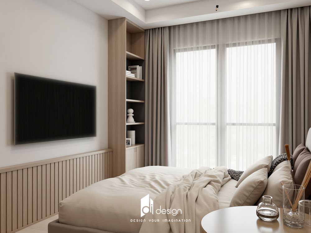 Thiết kế nội thất chung cư 50m2 ngập tràn ánh sáng Thiết kế nội thất chung cư 50m2 ngập tràn ánh sáng