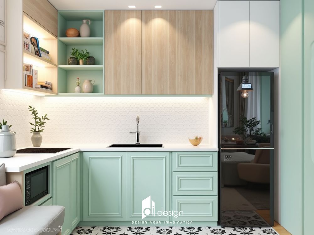 Thiết kế nội thất chung cư 52m2 Palacio Garden