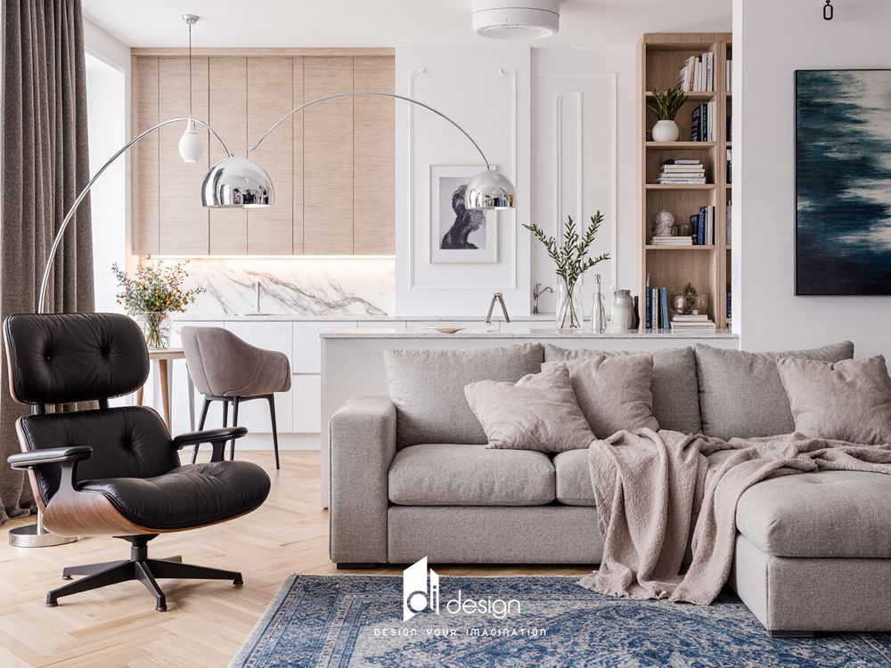 Thiết kế nội thất chung cư 56m2 đẹp hiện đại Thiết kế nội thất chung cư 56m2 đẹp hiện đại