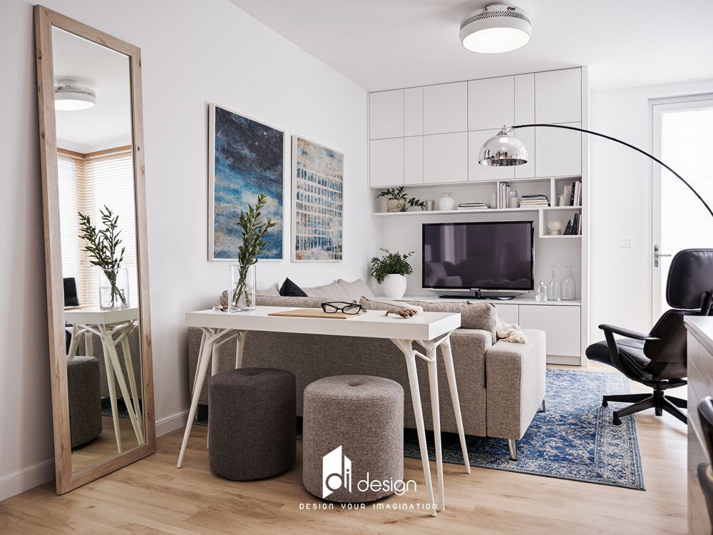 Thiết kế nội thất chung cư 56m2 đẹp hiện đại Thiết kế nội thất chung cư 56m2 đẹp hiện đại