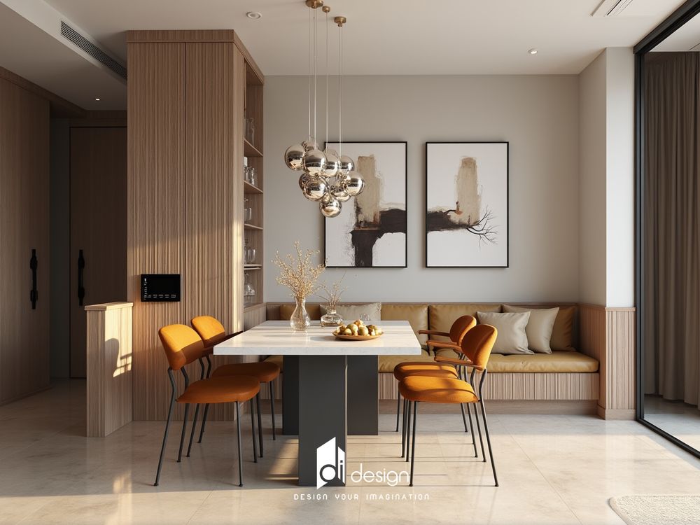 Thiết kế nội thất chung cư 58m2 Mizuki Park