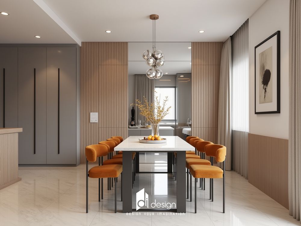 Thiết kế nội thất chung cư 58m2 Mizuki Park