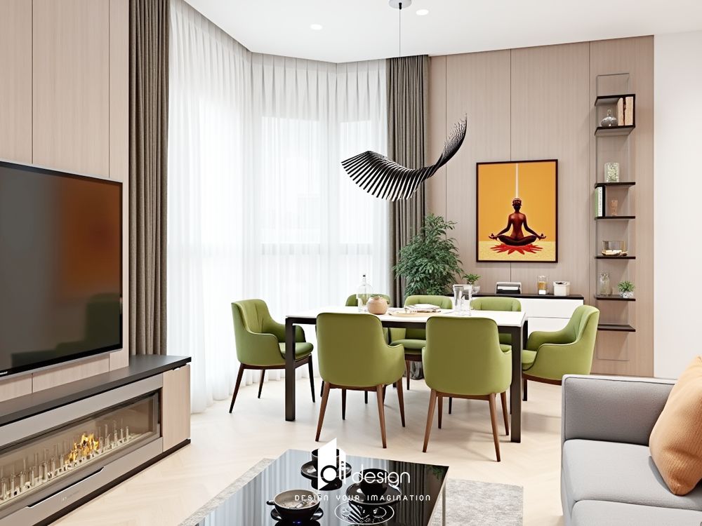 Thiết kế nội thất chung cư 72m2 Flora Novia hiện đại tinh tế Thiết kế nội thất chung cư 72m2 Flora Novia hiện đại tinh tế
