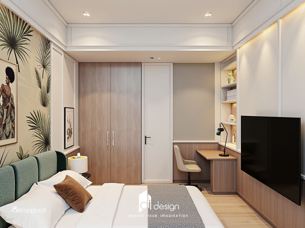 Thiết kế nội thất chung cư 80m2 Novaland tối ưu công năng