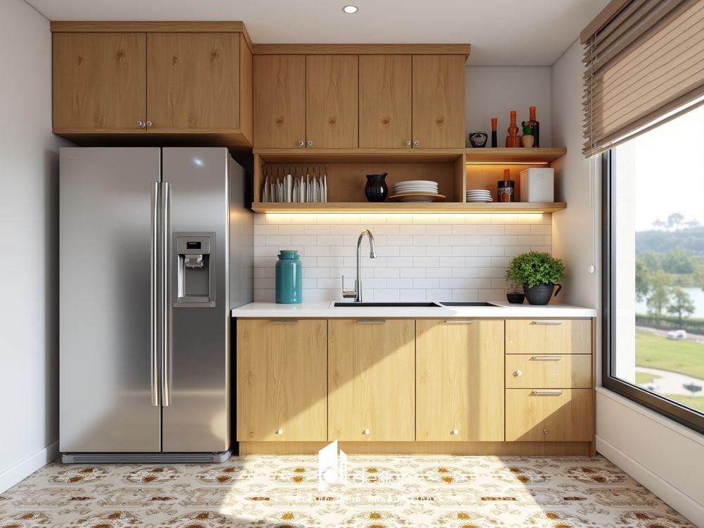 Thiết kế nội thất chung cư 85m2 Diamond Alnata Plus