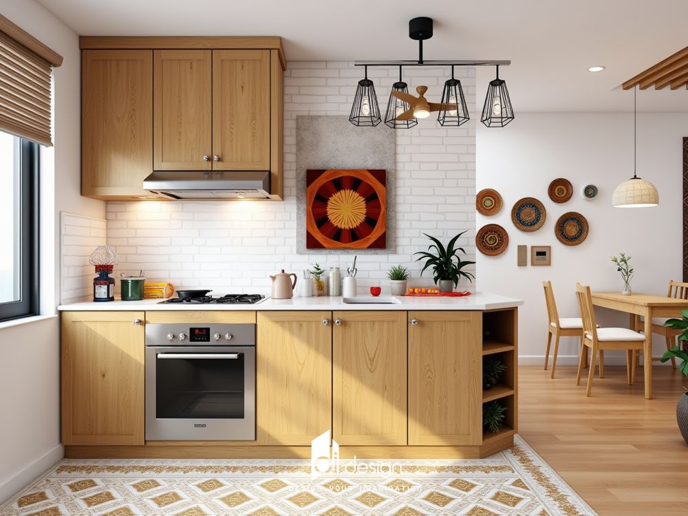 Thiết kế nội thất chung cư 85m2 Diamond Alnata Plus