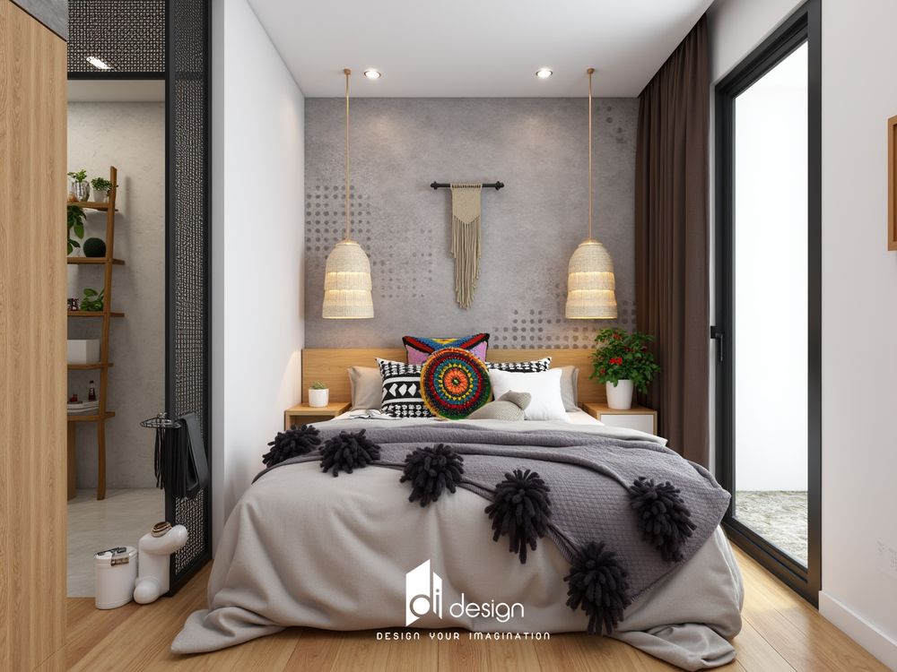 Thiết kế nội thất chung cư 85m2 Diamond Alnata Plus