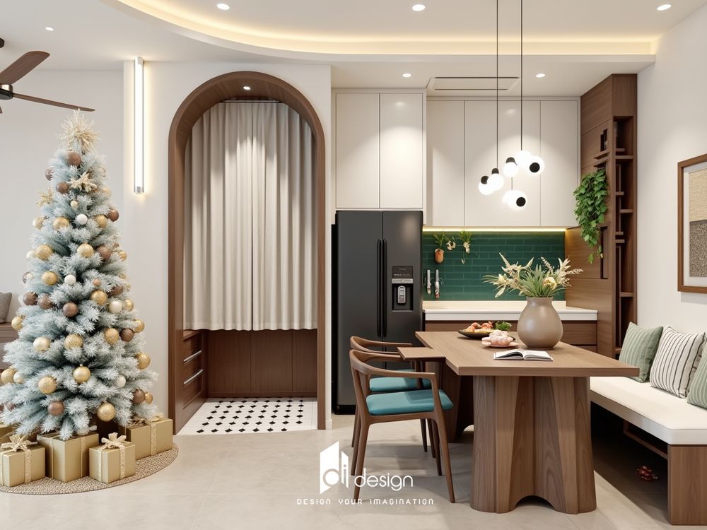 Thiết kế nội thất chung cư 91m2 ấm cúng và sang trọng Thiết kế nội thất chung cư 91m2 ấm cúng và sang trọng