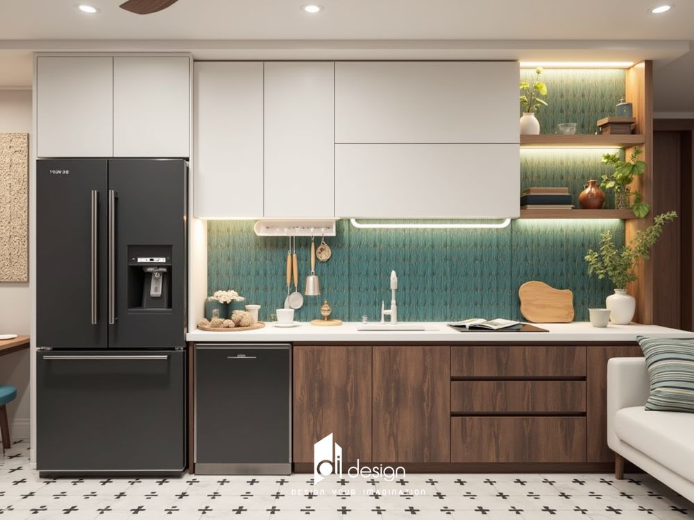 Thiết kế nội thất chung cư 91m2 ấm cúng và sang trọng Thiết kế nội thất chung cư 91m2 ấm cúng và sang trọng