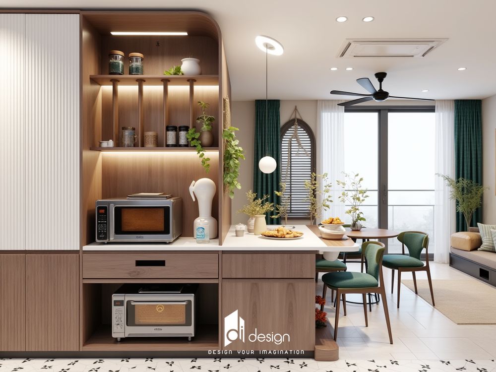 Thiết kế nội thất chung cư 91m2 ấm cúng và sang trọng Thiết kế nội thất chung cư 91m2 ấm cúng và sang trọng