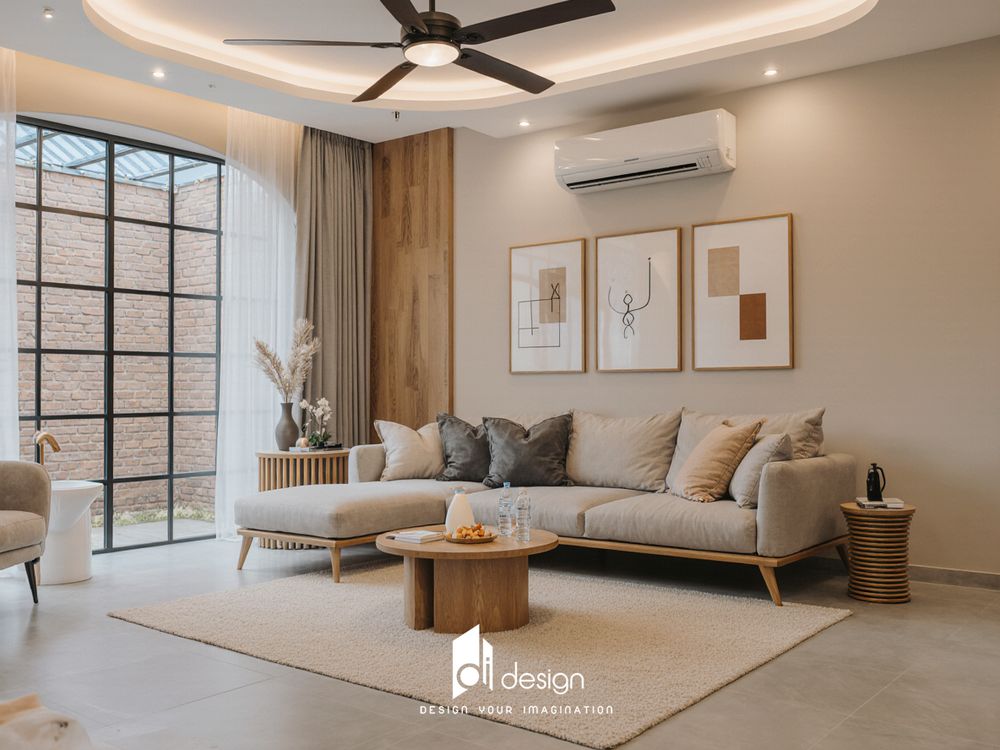 Thiết kế phòng khách màu nâu ấm cúng, sang trọng và mộc mạc Thiết kế phòng khách màu nâu ấm cúng, sang trọng và mộc mạc